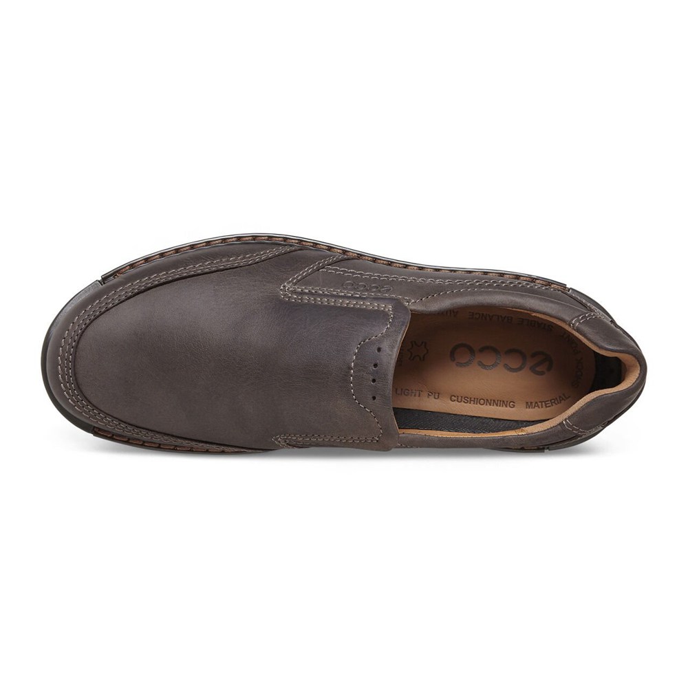 ECCO Mens Slip On Brown - Fusion Ii - CGL-812675